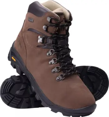 Çizme trekking Elbrus Sparow MID V Sympatex M, membranë SympaTex, shollë Vibram, kafe