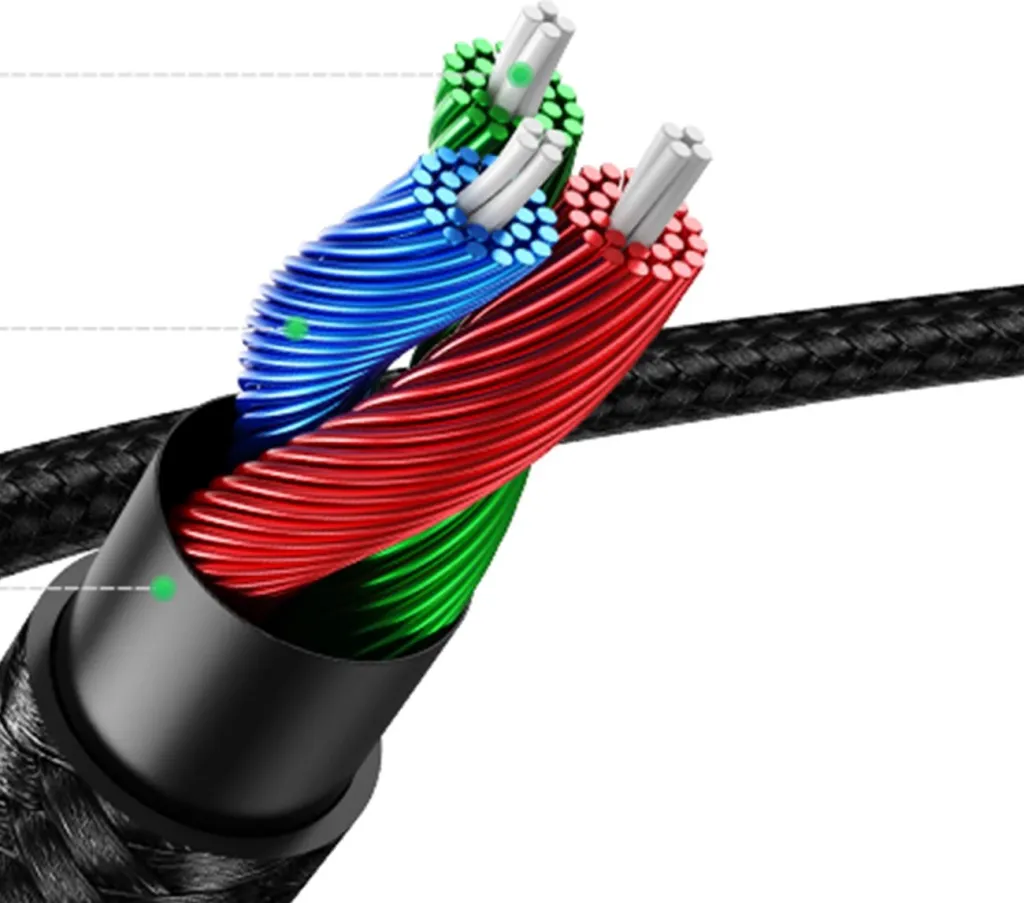 Kabllo Ugreen 3,5mm - 3,5mm, 1m, e kaltër - 11