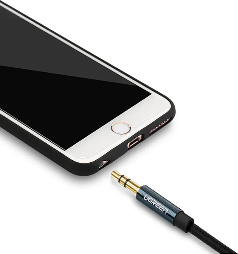 Kabllo audio Ugreen 3.5mm në 3.5mm, 2m, e zezë - 22