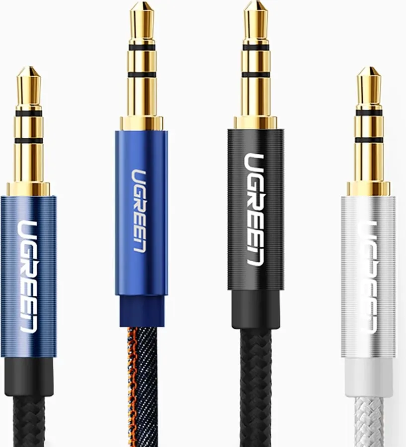 Kabllo audio Ugreen 3.5mm në 3.5mm, 2m, e zezë - 23