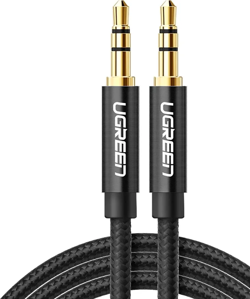 Kabllo audio Ugreen 3.5mm në 3.5mm, 2m, e zezë - 4