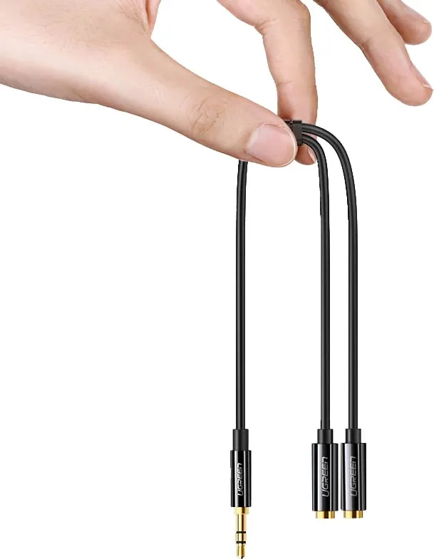 Kabllo Ugreen UGR644WHT, Mini Jack 3.5mm, e argjendtë - 3