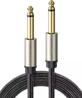 Kabllo Ugreen Jack 6.3mm - Jack 6.3mm, 2m, e hirtë
