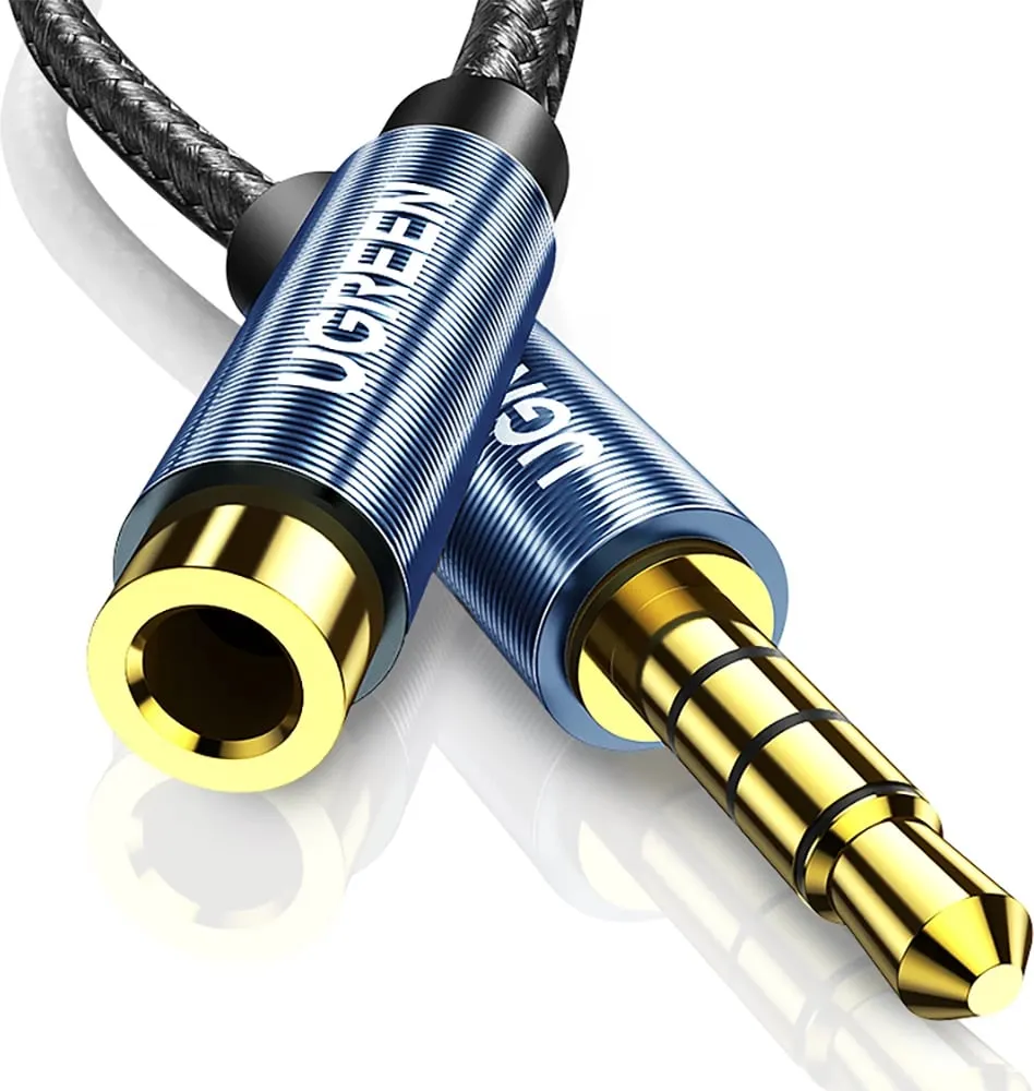 Kabllo Ugreen Jack 3.5mm - Jack 3.5mm, 1.5m, e zezë - 2