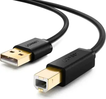 Kabllo Ugreen USB-A në USB-B 3m, e zezë