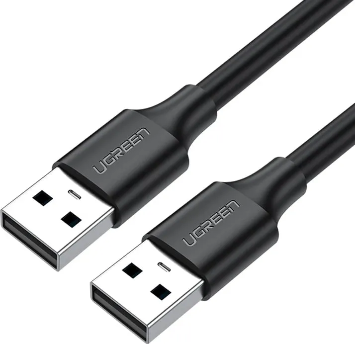 Kabllo USB Ugreen USB-A - USB-A, 1.5m, e zezë - 1