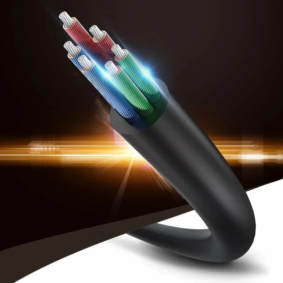 Kabllo Ugreen Jack 3.5mm - Jack 3.5mm x2, e zezë - 5