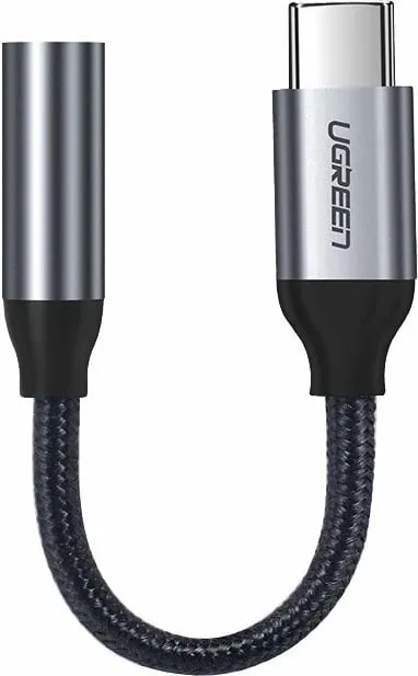 Përshtatës Ugreen USB-C në Jack, 3.5mm, i argjendë - 1