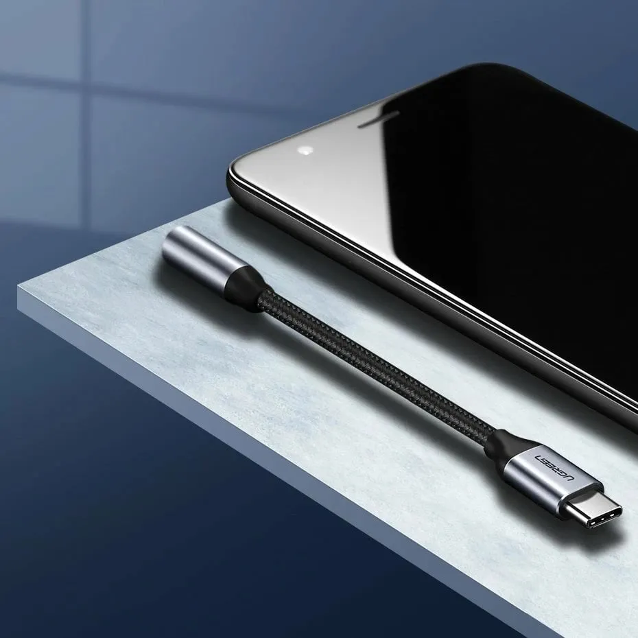 Përshtatës Ugreen USB-C në Jack, 3.5mm, i argjendë - 7