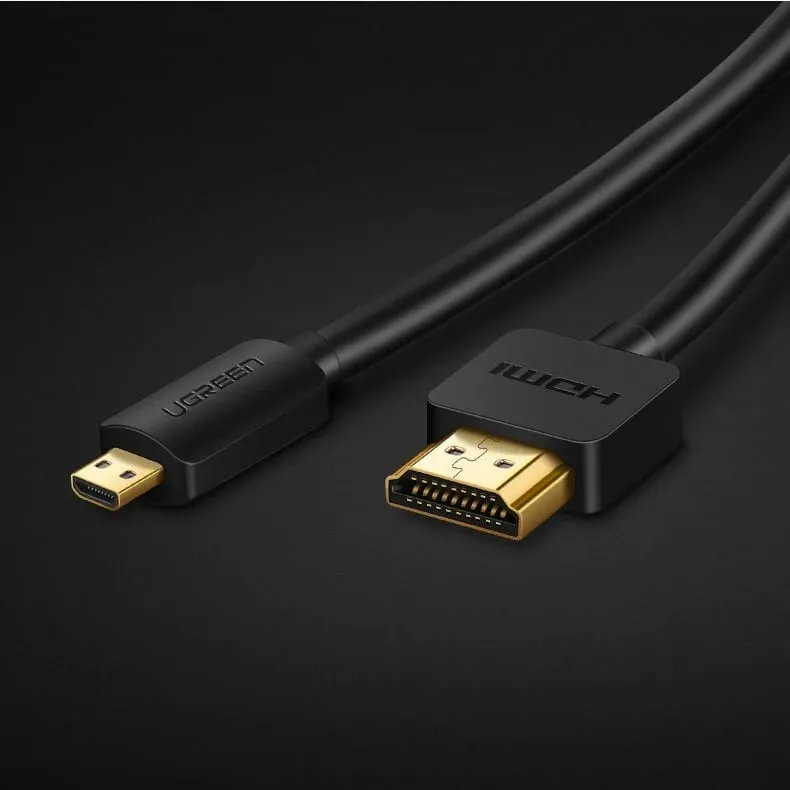 Kabllo Ugreen HDMI Micro - HDMI, 1.5m, e zezë - 10