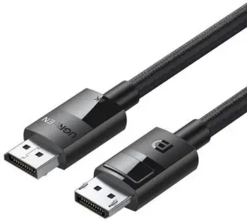 Kabllo UGREEN Displayport 1.4, 8K@60Hz, 2m, e zezë