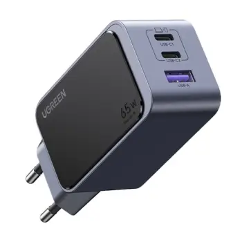 Karikues muri Ugreen X227, GaN, 20W, 1x USB-A, 1x USB-C, Bardhë