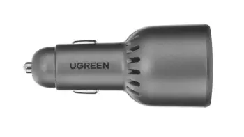 Karikues makine Ugreen 75W, 3 porta, Fast Charge, gri