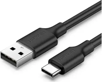 Kabllo USB UGREEN 50942, 2m, USB A në USB C, e zezë