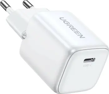 Karikues UGREEN 20W, USB-C, Power Delivery 3.0 & Quick Charge 4.0+, i bardhë