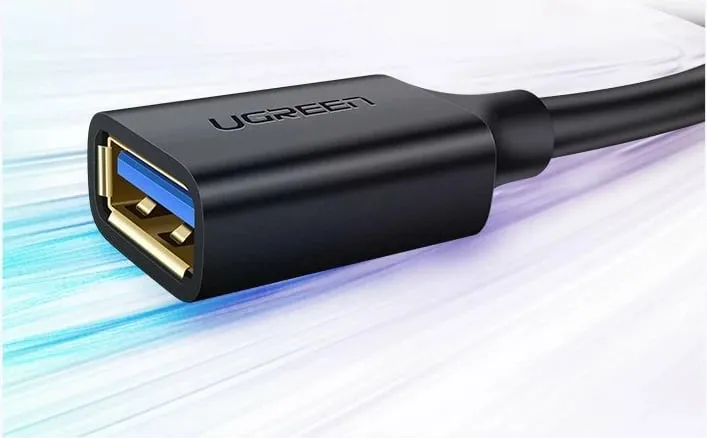 Kabllo zgjatuese USB 3.0 UGREEN 10368B, 1m, e zezë - 4