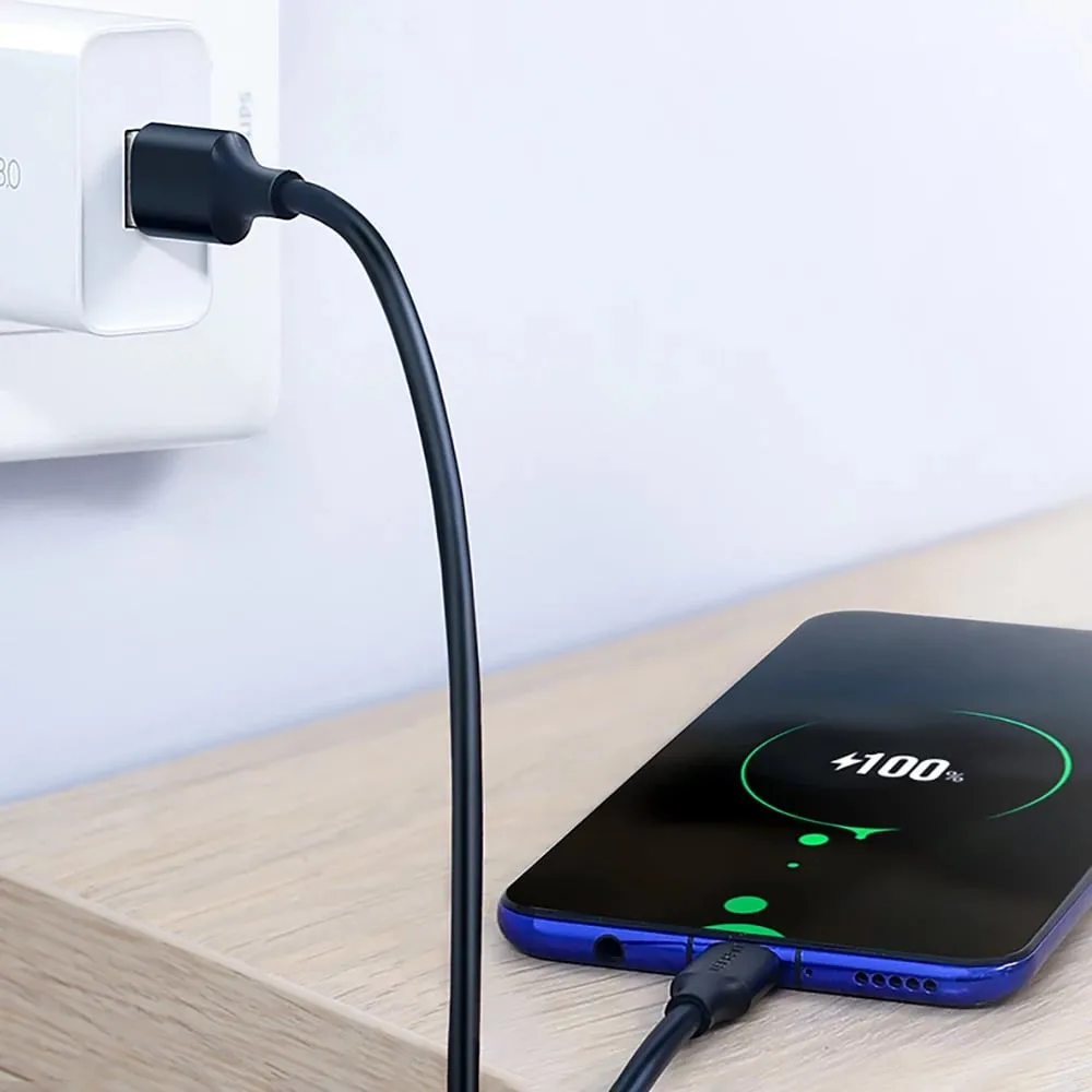 Kabllo USB UGREEN US287, USB-A në USB-C, 0.25m, e zezë - 14