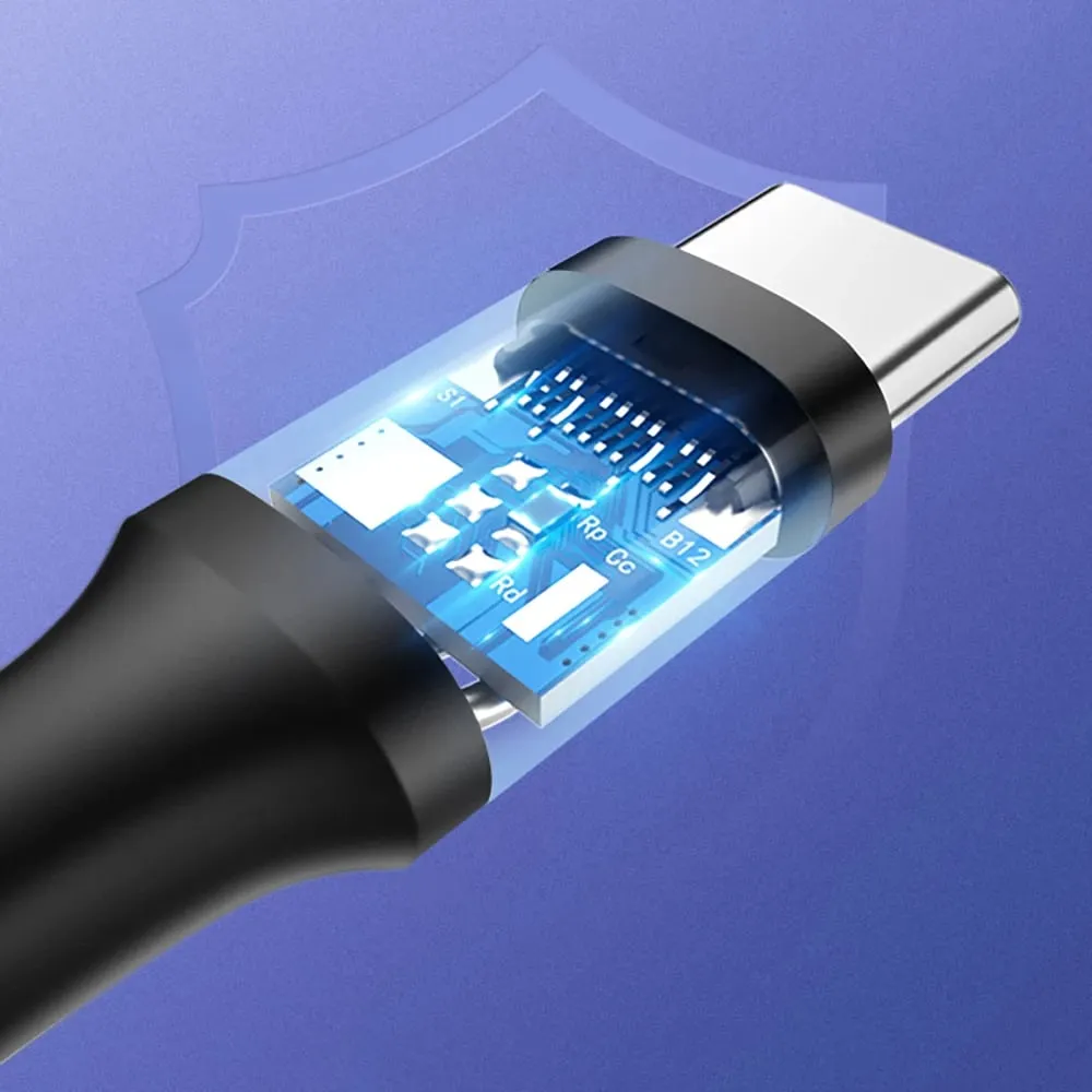 Kabllo USB UGREEN US287, USB-A në USB-C, 0.25m, e zezë - 16