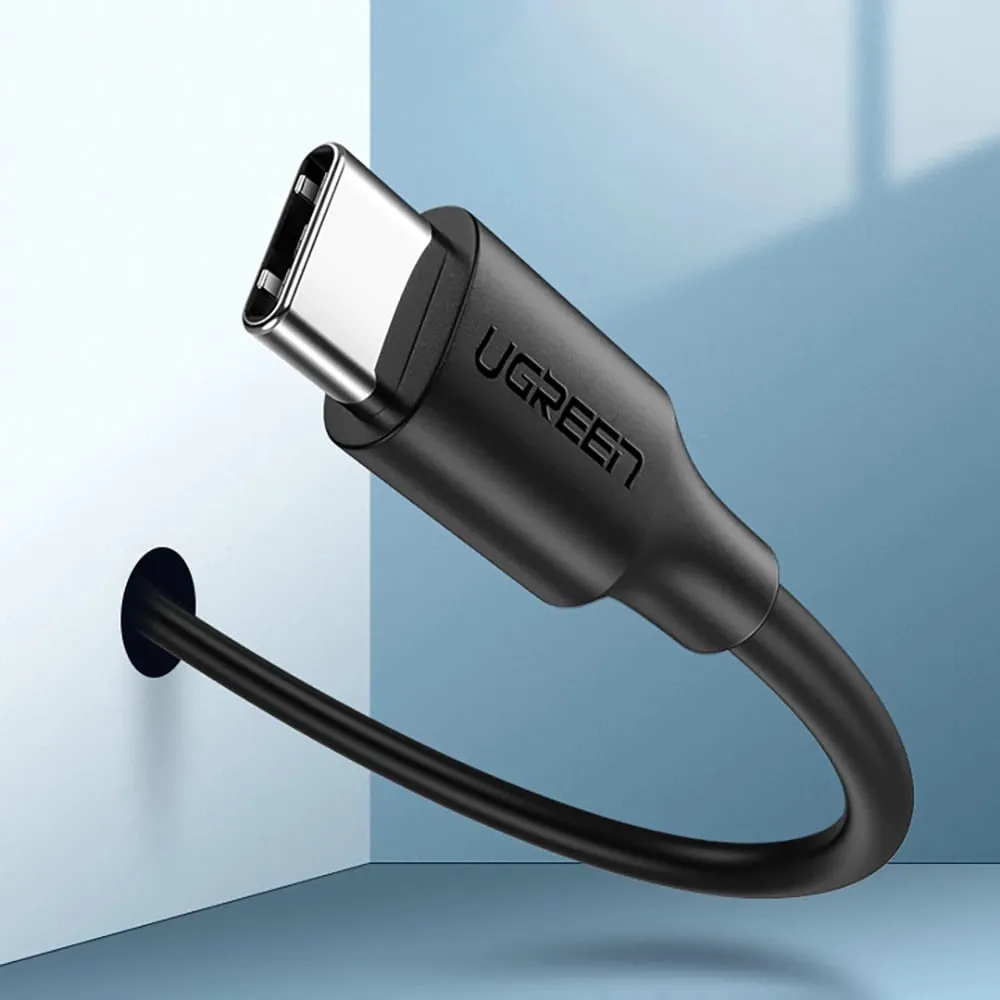 Kabllo USB UGREEN US287, USB-A në USB-C, 0.25m, e zezë - 3