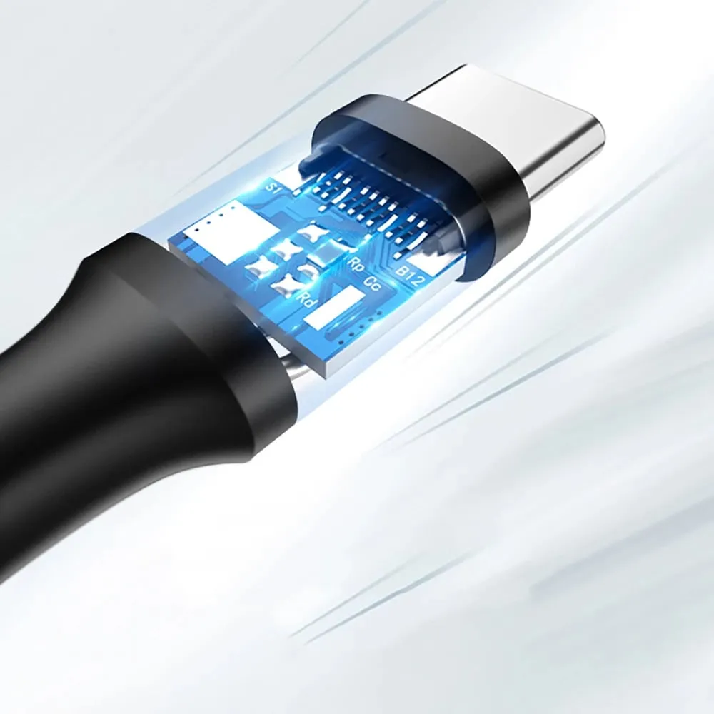 Kabllo USB UGREEN US287, USB-A në USB-C, 0.25m, e zezë - 8