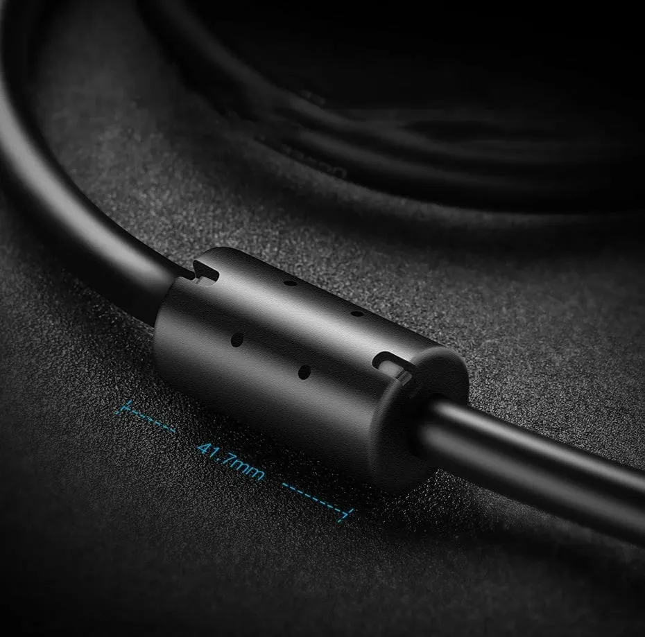 Kabllo USB UGREEN US132, mini-USB, 3m, e zezë - 12