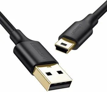 Kabllo USB UGREEN US132, mini-USB, 3m, e zezë