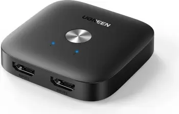 Ndërprerës Ugreen CM333 2in1 HDMI 2.0 4K, i zi
