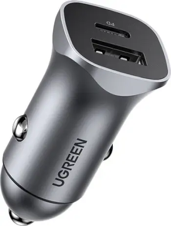 Karikues makine Ugreen CD130, 1x USB A 1x USB C, 24W, gri