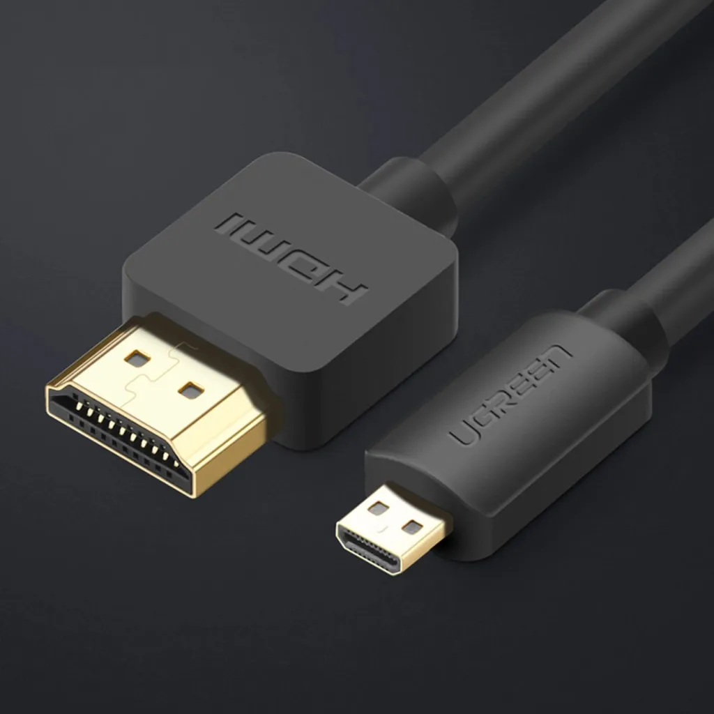 Kabllo Ugreen Micro HDMI në HDMI 3m, e zezë - 2