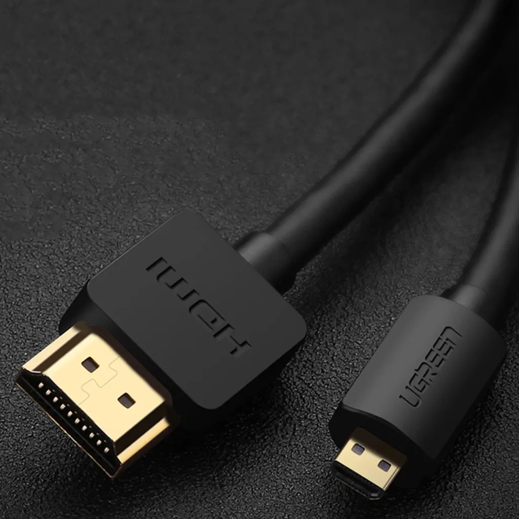 Kabllo Ugreen Micro HDMI në HDMI 3m, e zezë - 7