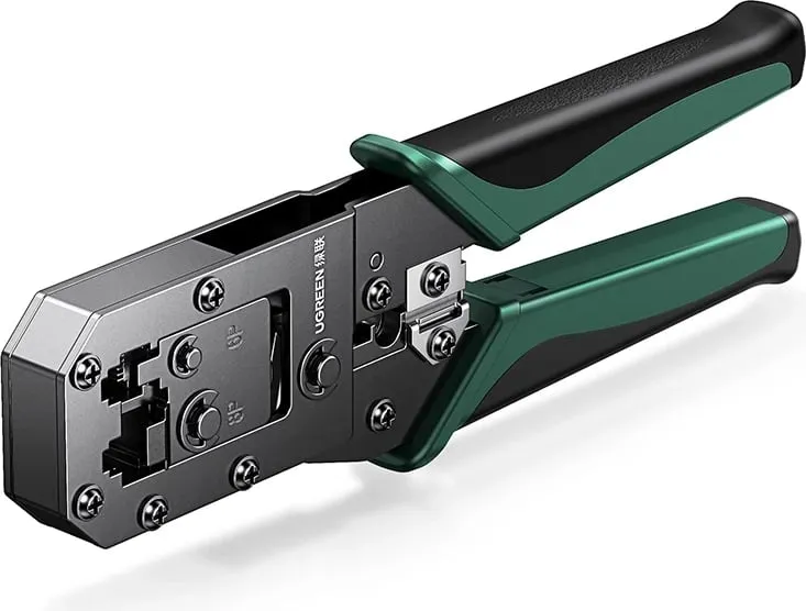 Pincë krimpimi UGREEN NW136, për konektorë Ethernet, e zezë jeshile - 1