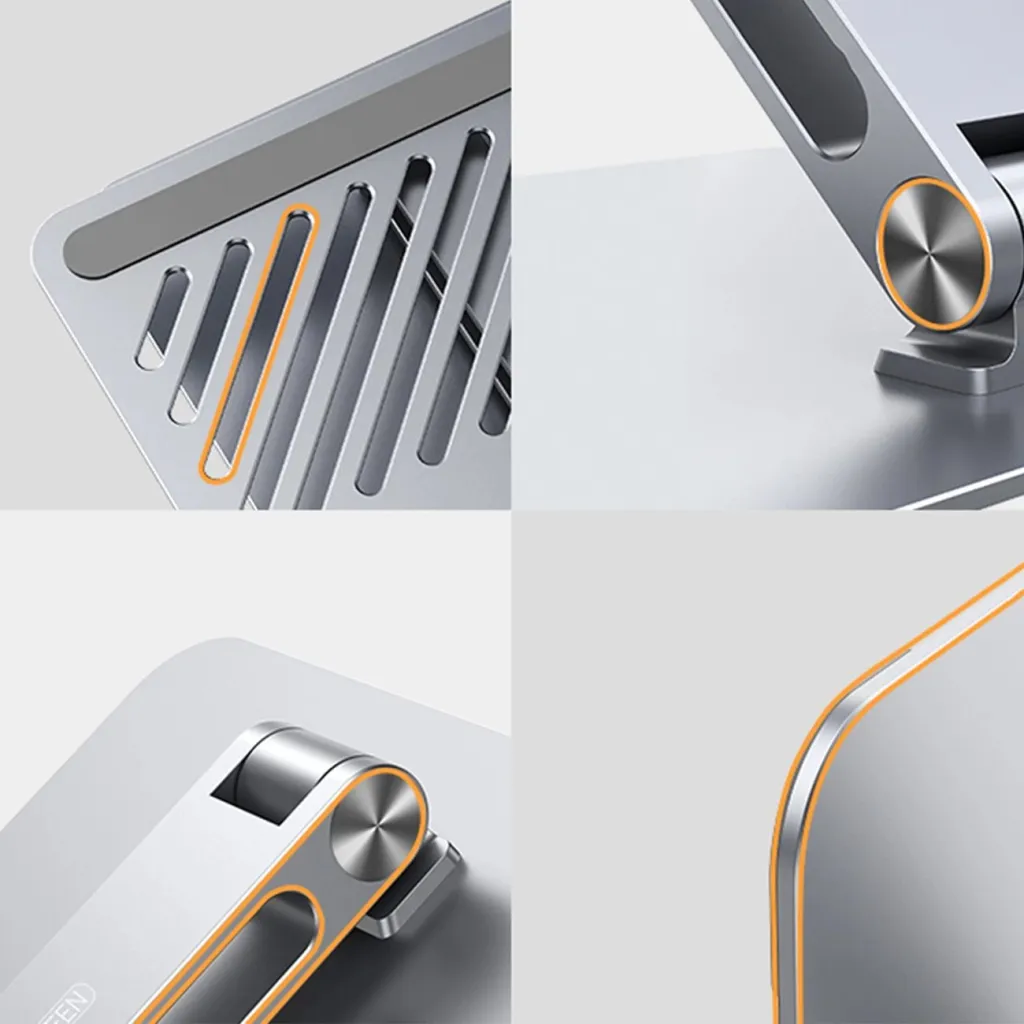 Mbajtëse laptopi Ugreen LP339, aliazh alumini, 13-17.3", e argjendtë - 3