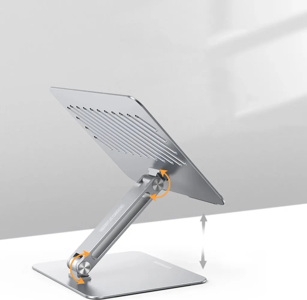 Mbajtëse laptopi Ugreen LP339, aliazh alumini, 13-17.3", e argjendtë - 4