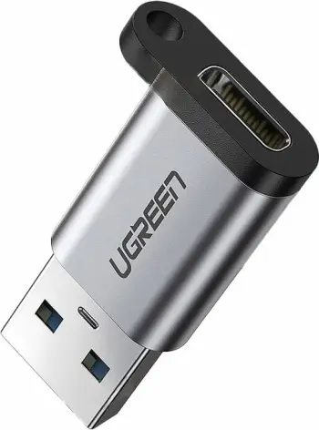 Adapter USB Ugreen US276, USB C në USB 3.0, 5Gb/s, argjendtë