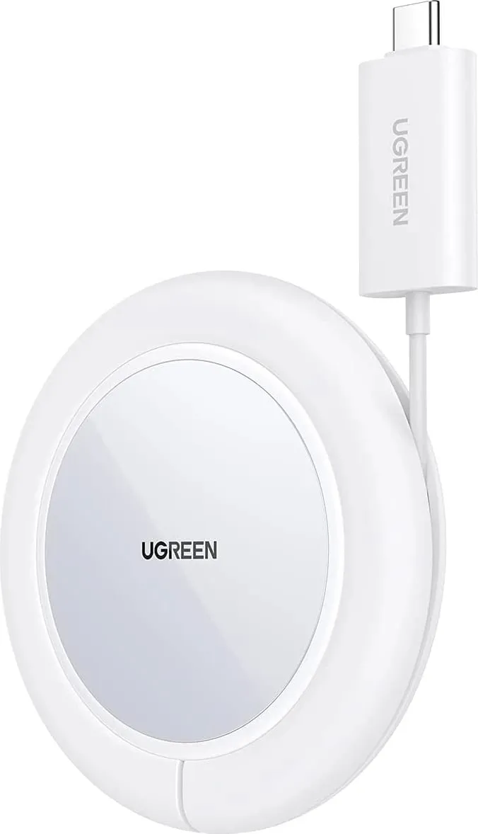 Karikues wireless Ugreen CD245 40123, 15W, Qi, i zi - 1