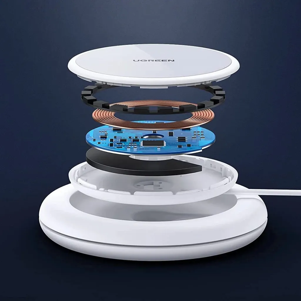 Karikues wireless Ugreen CD245 40123, 15W, Qi, i zi - 2