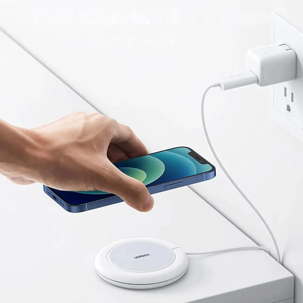 Karikues wireless Ugreen CD245 40123, 15W, Qi, i zi - 5