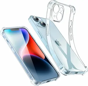Këse mbrojtëse Ugreen Bright Cushion, për iPhone 14 Plus, kënde të përforcuara, transparente