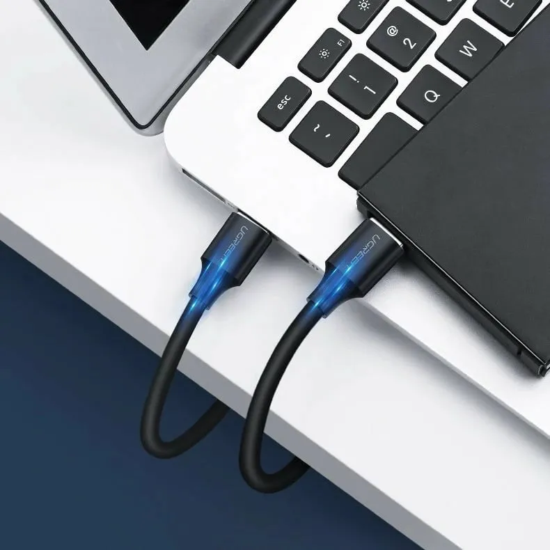 Kabllo USB 2.0 Ugreen US128 10309, 1m, e zezë - 4