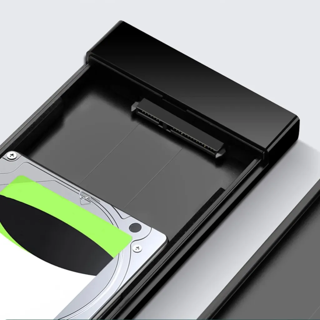 Kasë Ugreen US221 për disk SATA 2.5'' deri 6TB, USB-C 3.0, e zezë - 7