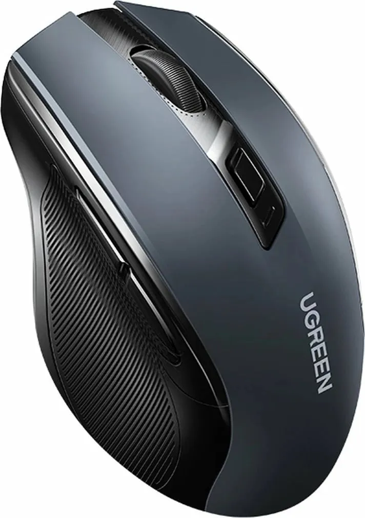 Mouse pa tela UGREEN MU006, 2.4 GHz dhe Bluetooth 5.0, i kuq - 3