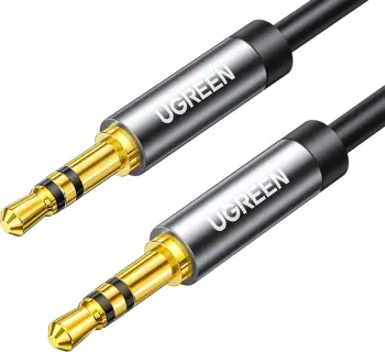 Kabllo audio AUX Ugreen AV119 10737, 5m, mini jack 3.5mm, e zezë