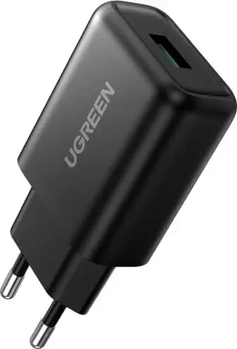 Karikues muri Ugreen USB-A QC 3.0 18W, i zi