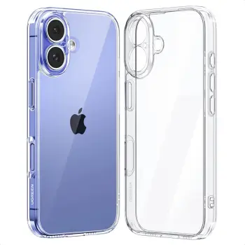 Mbështjellës Ugreen Classy Clear Magnetic për iPhone 16 Plus, Transparent