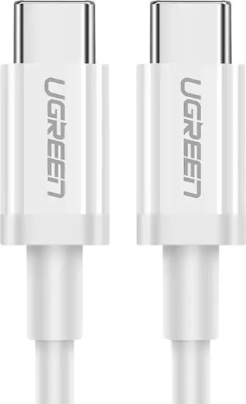Kabllo USB-C në USB-C Ugreen US264 60517, 0.5m, e bardhë