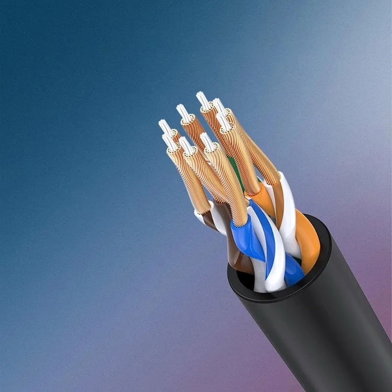 Kabllo rrjeti Ugreen RJ45 Cat 6A UTP, 2m, e zezë - 7
