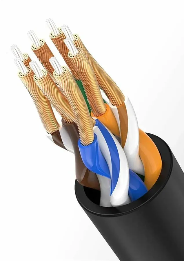 Kabllo rrjeti Ugreen RJ45 Cat 6A UTP, 2m, e zezë - 10