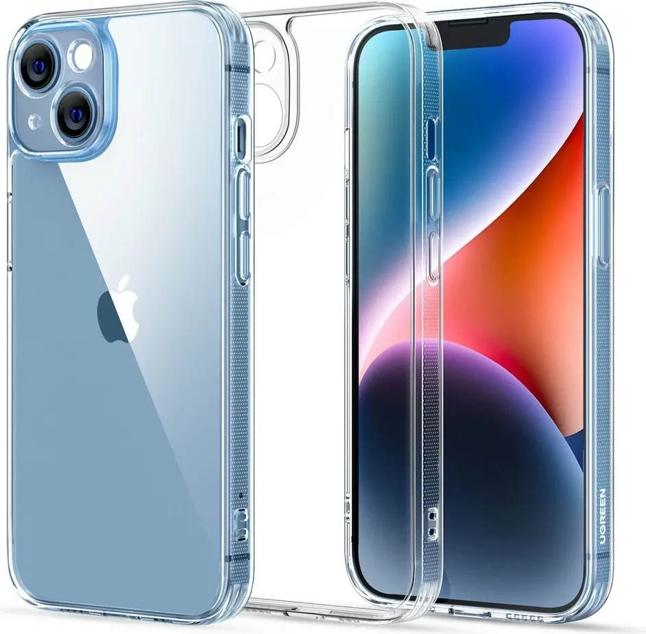 Mbështjellës Ugreen Classy Clear Enhanced për iPhone 14 Plus, Transparent - 8