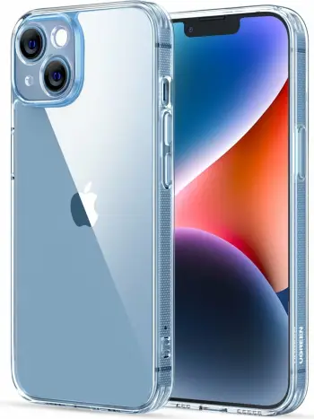 Mbështjellës Ugreen Classy Clear Enhanced për iPhone 14 Plus, Transparent
