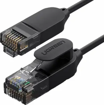 Kabllo rrjeti Ugreen Cat 6A UTP RJ45, 5m, e zezë